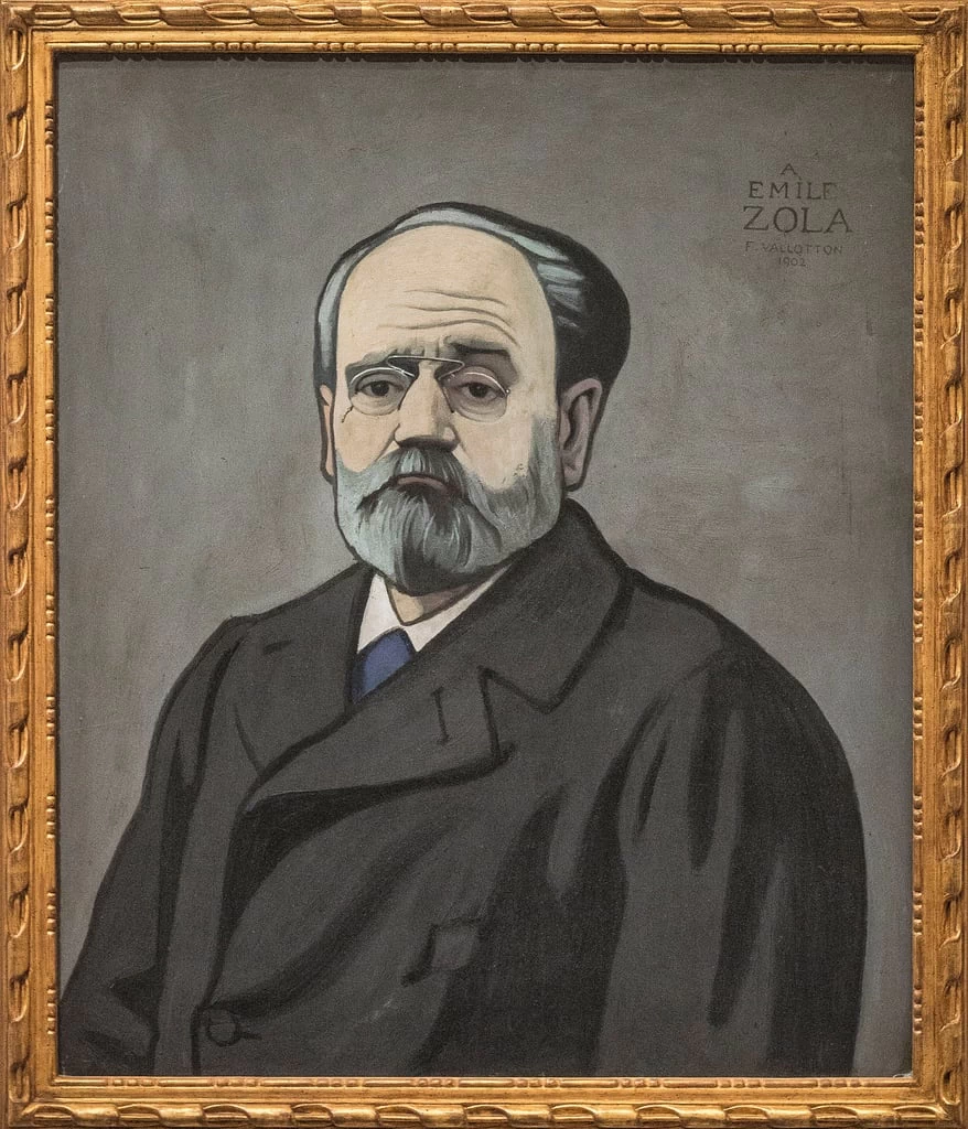 Félix Vallotton - 268, Ritratto di Emile Zola